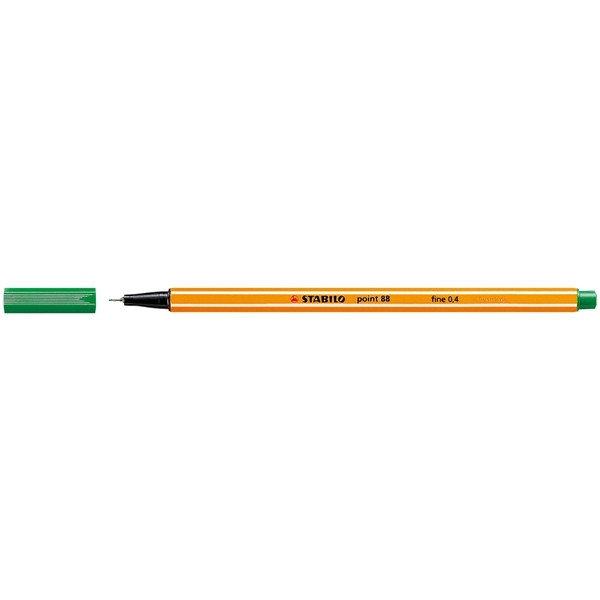 Stabilo Point 88 fineliner donkergroen 200052 - 1