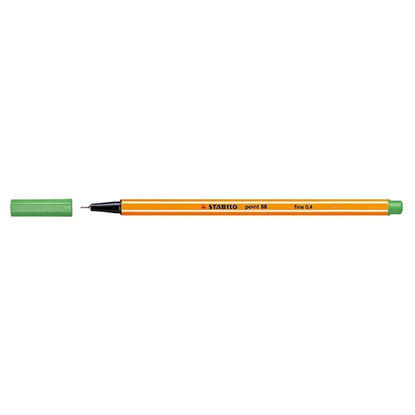 Stabilo Point 88 fineliner fluogroen 200068 - 1