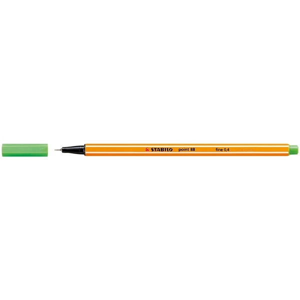 Stabilo Point 88 fineliner lichtgroen 200040 - 1