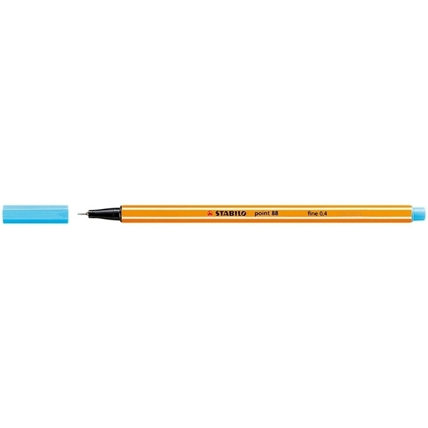 Stabilo fineliner point 88 azuurblauw 88/57 200056 - 1