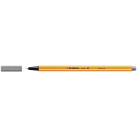 Stabilo fineliner point 88 donkergrijs 88/96 200066