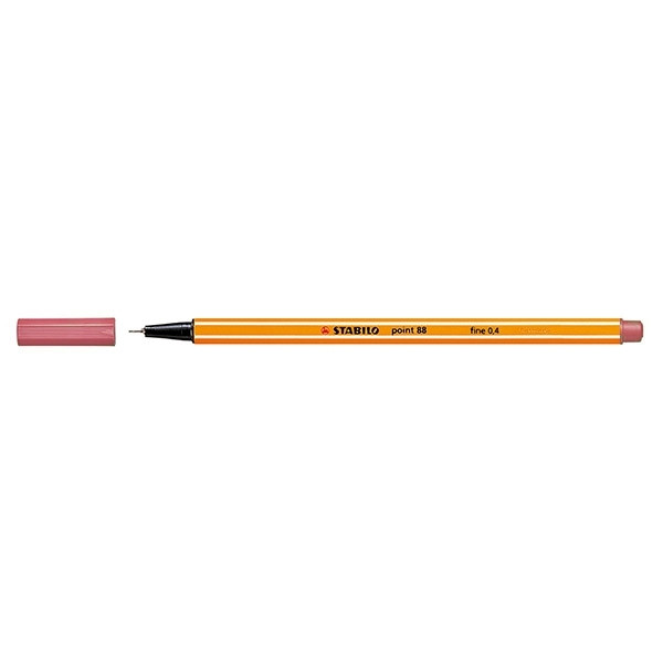 Stabilo fineliner point 88 fluorood 88/040 200069 - 1