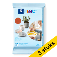 Aanbieding: 3x Fimo klei air 500 g terracotta | 76
