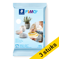 Aanbieding: 3x Fimo klei air 500 g wit | 0