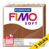Aanbieding: 3x Fimo klei soft 57g caramel | 7 424705 - 1