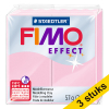 Aanbieding: 3x Fimo klei soft 57g pastelrosé | 205 424685 - 1