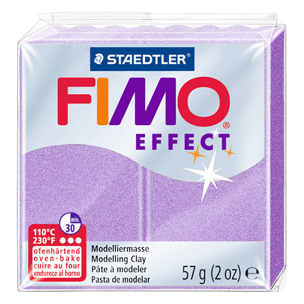 Staedtler Fimo klei effect 57g parelmoer lila | 607 8020-607 424594 - 1