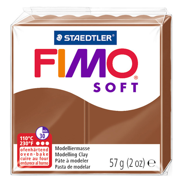 Staedtler Fimo klei soft 57g caramel | 7 8020-7 424520 - 1