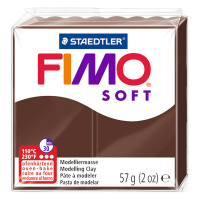 Staedtler Fimo klei soft 57g choco | 75 8020-75 424524