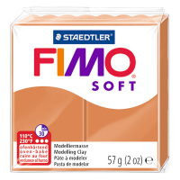 Staedtler Fimo klei soft 57g cognac | 76 8020-76 424526