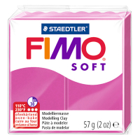 Staedtler Fimo klei soft 57g framboos | 22 8020-22 424598