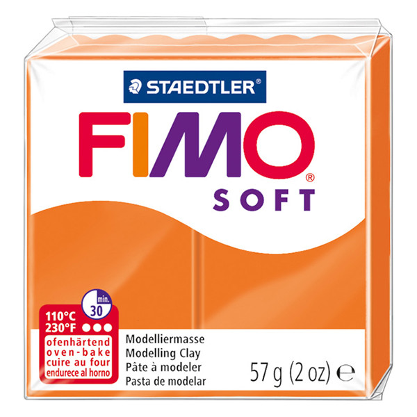 Staedtler Fimo klei soft 57g mandarijn | 42 8020-42 424580 - 1