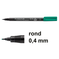 Staedtler Lumocolor 313 permanent marker groen (0,4 mm rond) 313-5 424728