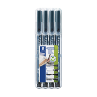 Staedtler Lumocolor 31 permanente marker set (4-delig) 31-9WP4GS 209507