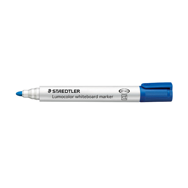 Staedtler Lumocolor 351 whiteboard marker blauw (2 mm rond) 351-3 209618 - 1