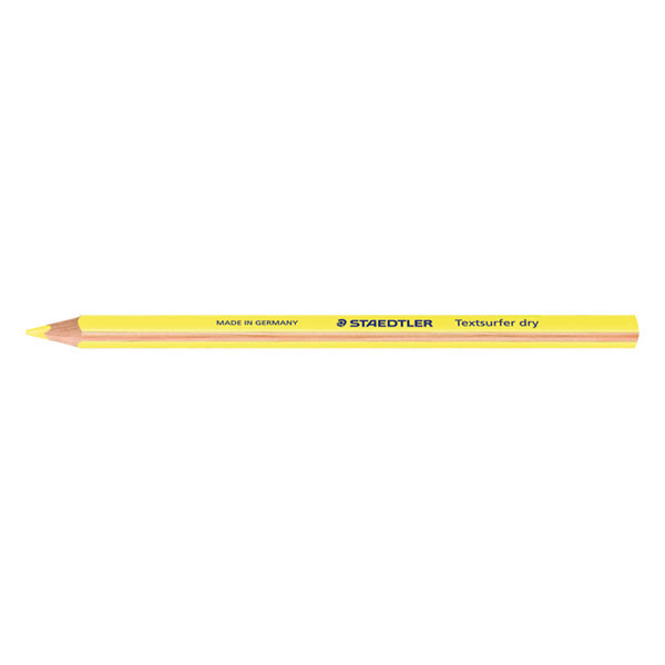 Staedtler Textsurfer dry droge driekantige tekstmarker geel 12864-1 209560 - 1