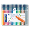 Staedtler Triplus color 323 driekantige viltstiften (20 stuks)