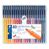 Staedtler Triplus color 323 driekantige viltstiften (40 stuks) 323SB40 209579
