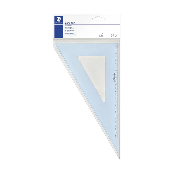 Staedtler tekendriehoek (31 cm) 45° Staedtler