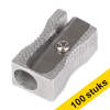 Aanbieding: 100x Staples puntenslijper met enkel mesje 280122 - 1