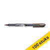 Aanbieding: 10x Staples DuraMark permanent marker zwart 1,5 - 3 mm rond (10 stuks)