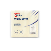 Office zelfklevende notes geel 76 x 76 mm (100 vel) 298326
