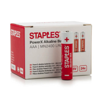 Staples PowerX MN2400 Micro AAA batterij 24 stuks 382398 390682