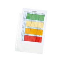 Staples Standard Plus A4+ showtas PP 80 micron 11-gaats, transparant 299361