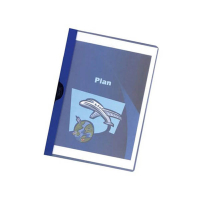 Staples klemmap A4 3 mm blauw 299352