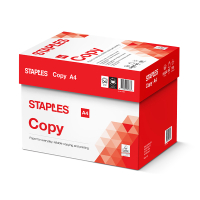 Staples kopieerpapier 1 doos van 2500 vel A4 - 80 grams 390012