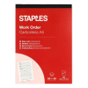 Staples werkbon zelfkopiërend met copystop (2 x 50 vel) 298392 - 1