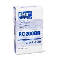 Star RC-200BR inktlint zwart/rood (origineel) RC200BR 081015