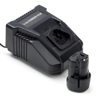 Starterset: Bosch GBA 12V accu + Lader (10.8V-12V, 2.0 Ah, 123accu huismerk) ABO00358