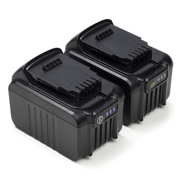 Startset: 2x DeWalt DCB144 XR Li-ion accu's (14.4 V, 6.0 Ah, 123accu huismerk) ADE01200 - 1