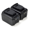 Startset: 2x DeWalt DCB144 XR Li-ion accu's (14.4 V, 6.0 Ah, 123accu huismerk) ADE01200 - 1
