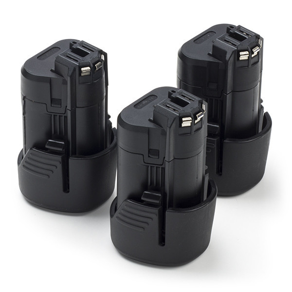 Startset: 3x Bosch GBA 12V accu's (10.8V-12V, 2.0 Ah, 123accu huismerk) ABO00353 - 1