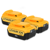 Startset: 3x DeWalt DCB182 XR Li-ion accu's (18 V, 4.0 Ah, 123accu huismerk) ADE00573 - 1