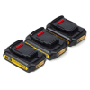Startset: 3x DeWalt DCB183 XR Li-ion accu's (18 V, 1.5 Ah, 123accu huismerk) ADE01147 - 1