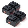 Startset: 4x Bosch GBA 18V / 1600Z00038 accu's (18 V, 4.0 Ah, 123accu huismerk) ABO00374 - 1