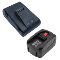 Startset: Bosch Power For All 18V | PBA 18V | 1600A00DD7 accu + oplader (18 V, 6.0 Ah, 123accu huismerk) ABO00593