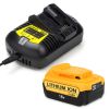 Startset: DeWalt DCB182 XR Li-ion accu + lader (18 V, 4.0 Ah, 123accu huismerk) ADE01184 - 1