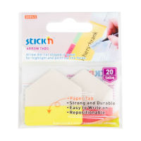 Stick'n Die-Cut index pijlen geel/rood 38 x 38 mm (20 tabs) 26062 201737