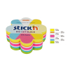 Stick'n Die-Cut notes bloem neonmix 61 x 70 mm (250 vel) 21833 201735 - 2