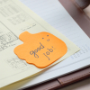 Stick'n Die-Cut notes duim neon-oranje 70 x 70 mm (50 vel) 21178 201842 - 2