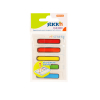 Stick'n bedrukte indexen 45 x 12 mm (5 x 20 tabs)