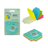 Stick'n bladwijzers 70,2 x 70,2 mm diverse kleuren neon (100 vel) 21560 201748 - 2