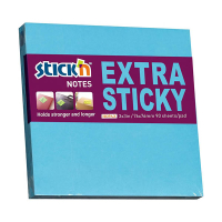 Stick'n extra sticky notes blauw 76 x 76 mm (90 vel) 201701