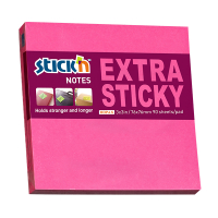 Stick'n extra sticky notes magenta 76 x 76 mm (90 vel) 21671 201763