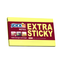 Stick'n extra sticky notes neongeel 76 x 127 mm 21674 201705