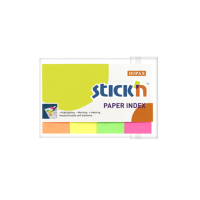 Stick'n index met 4 basiskleuren 20 x 50 mm (200 tabs) 21205 201709